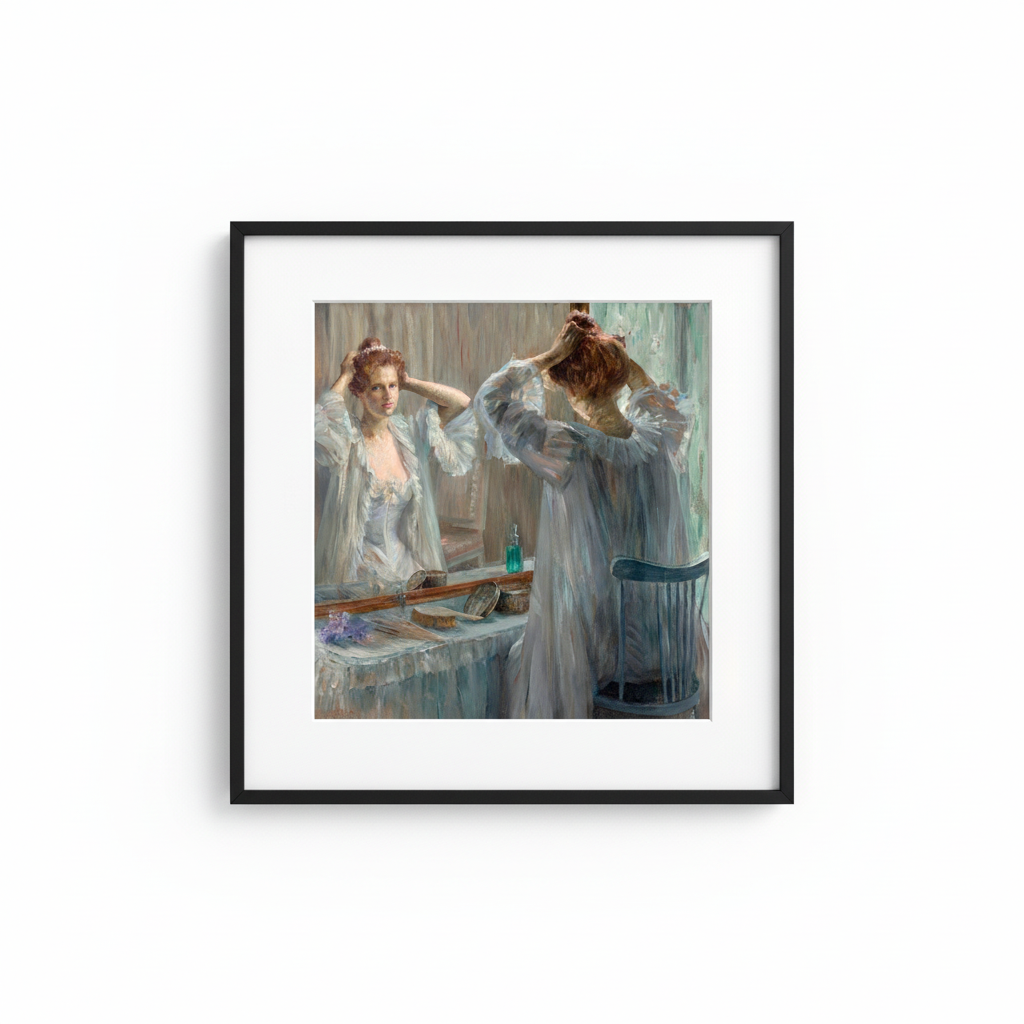 Feminine Wall Art - Black Frame