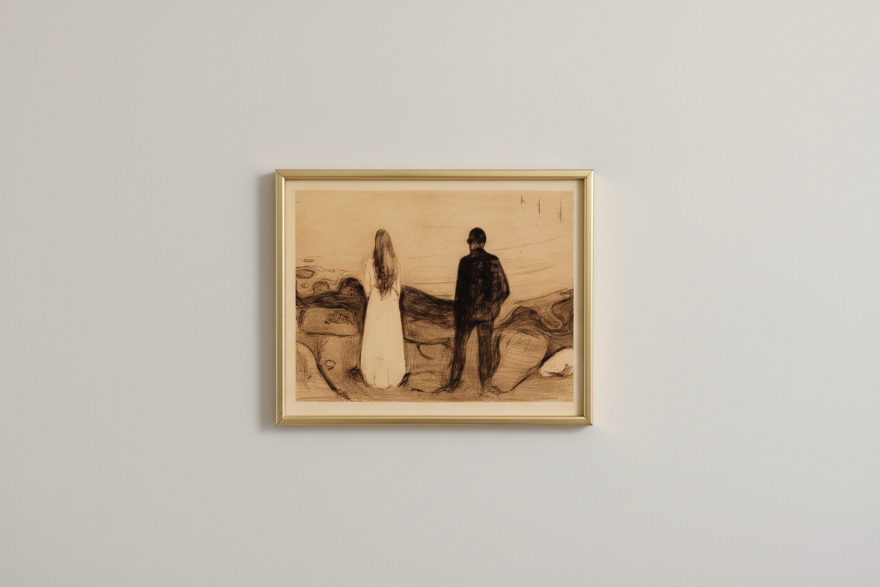 Gold frame horizontal