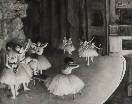 Ballet Dancers Digital Print — Vintage Dance Wall Art Download