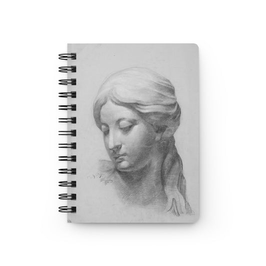 Classical Sculpture Sketch Spiral Notebook — Art Study Journal
