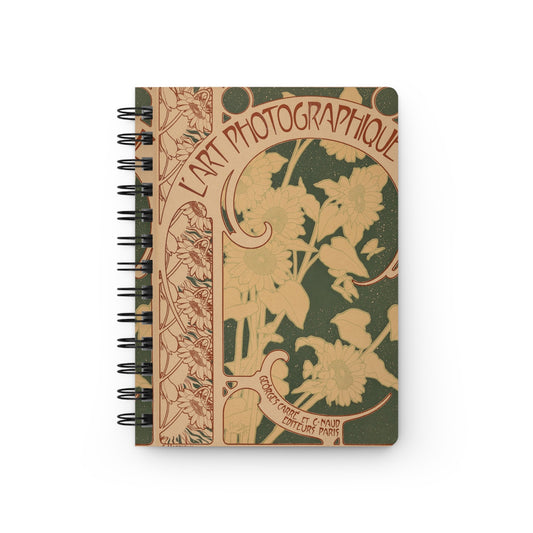 Art Nouveau Floral Journal – Vintage L'Art Photographique Design