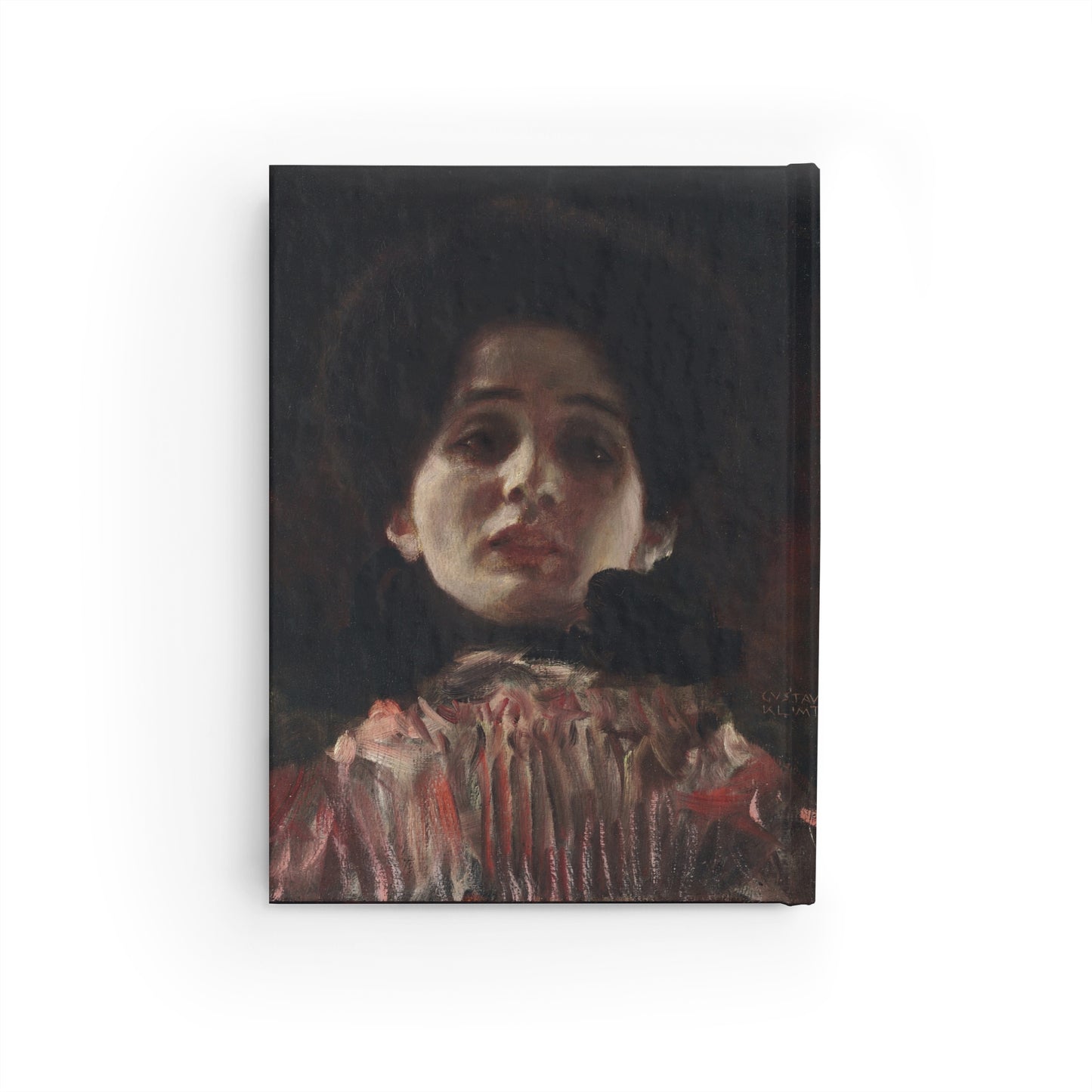 Canvas print of a portrait with a dark background