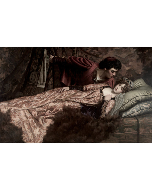 Romantic Classical Couple Print — Vintage Renaissance Style Art