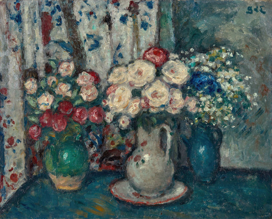 Vintage Floral Still Life – Printable Wall Art