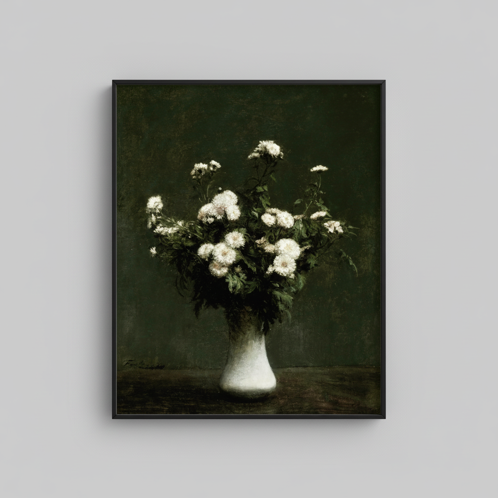 Black frame - no matting