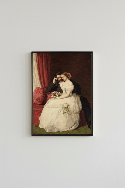 Black frame - no matting