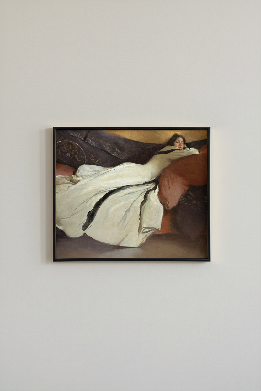 Black frame - no matting