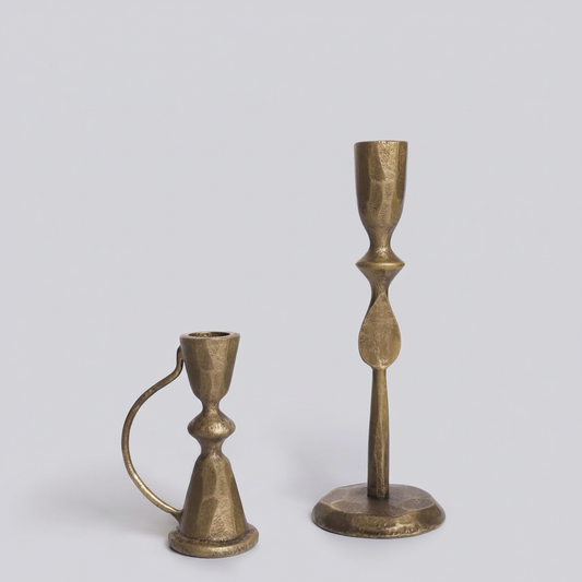 Brass Candle Holders Square Product Image