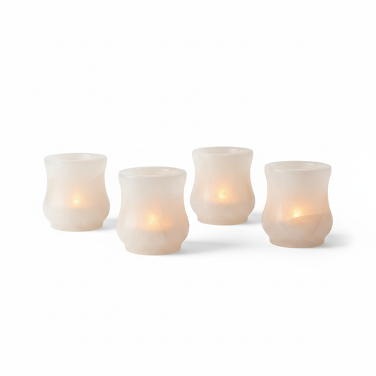 Calcite Crystal Tealight Candle Holder