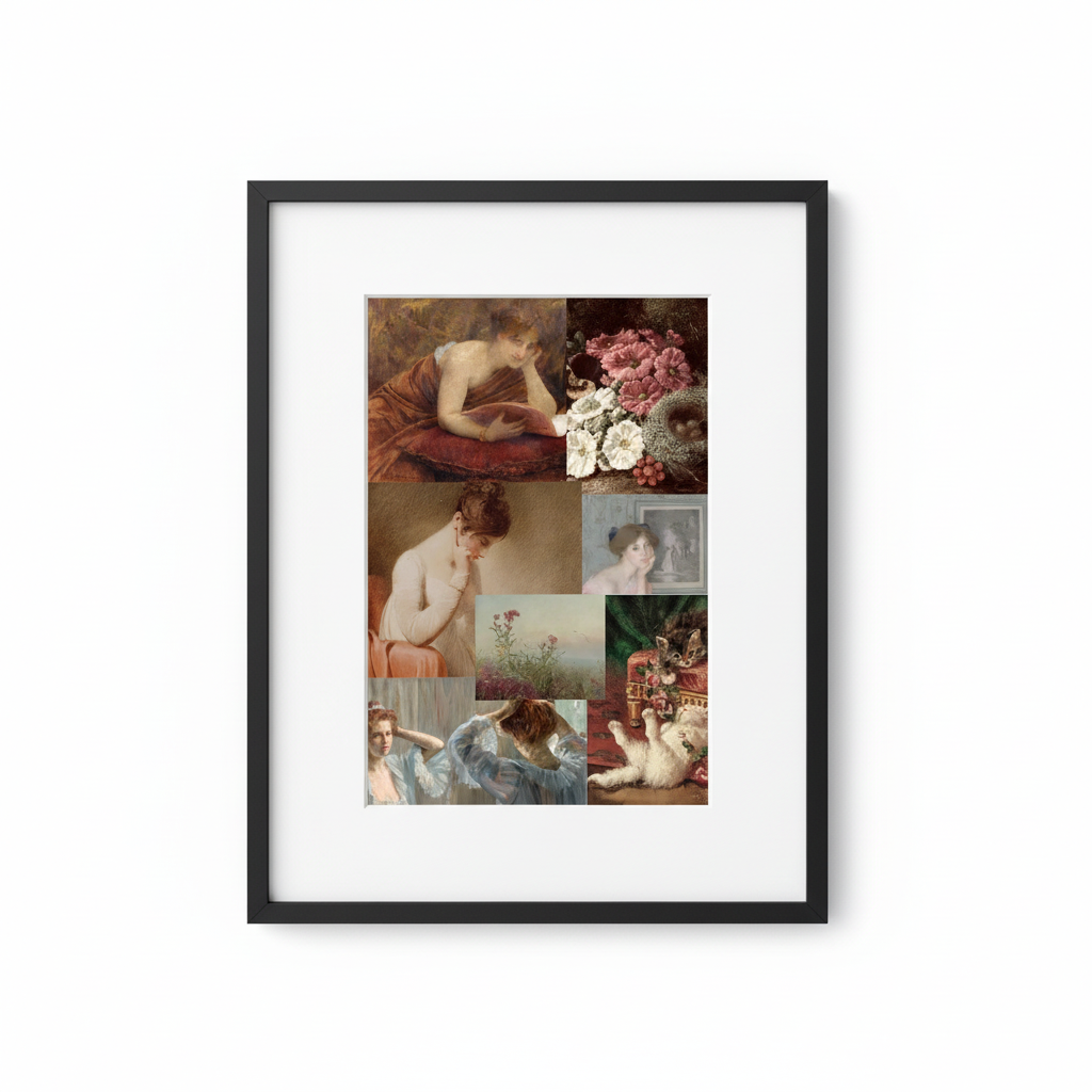 Dark Academia 7-Piece Bundle - Black Frame