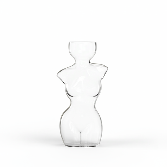 Glass Propagation Vase Square Product Image - Empty