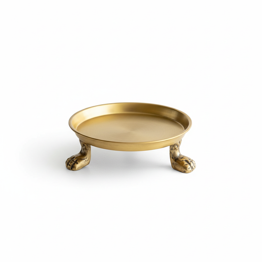 Gold Clawfoot Dish Square Product Image