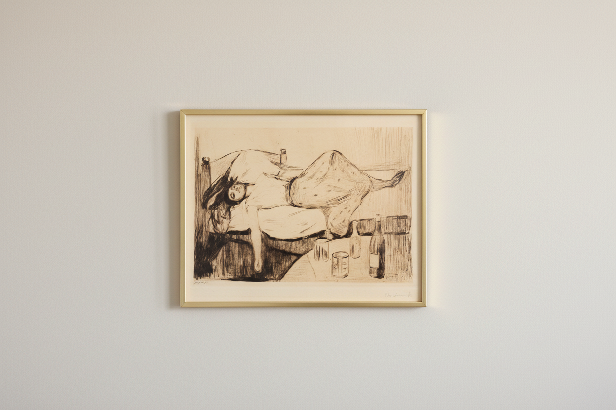 Gold frame horizontal