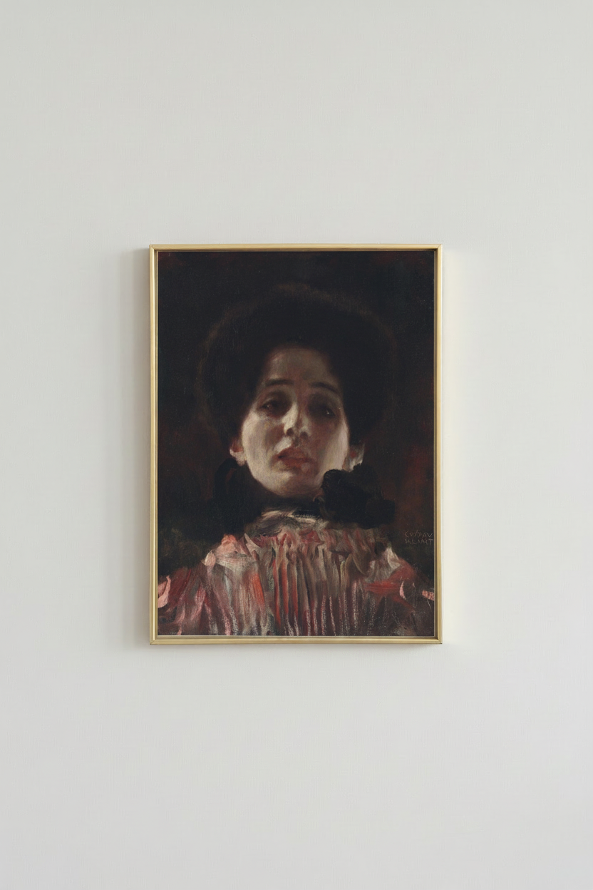 Gold frame - no matting