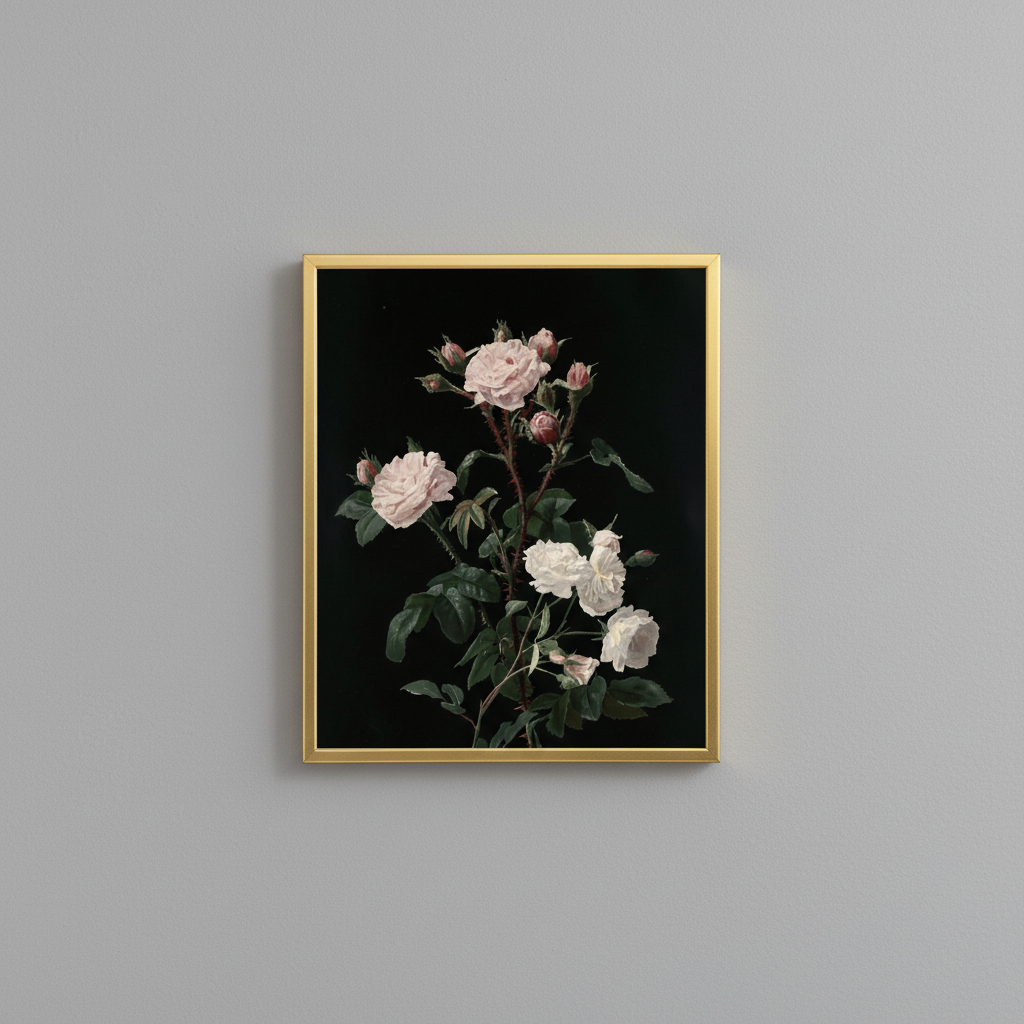 Gold frame - no matting