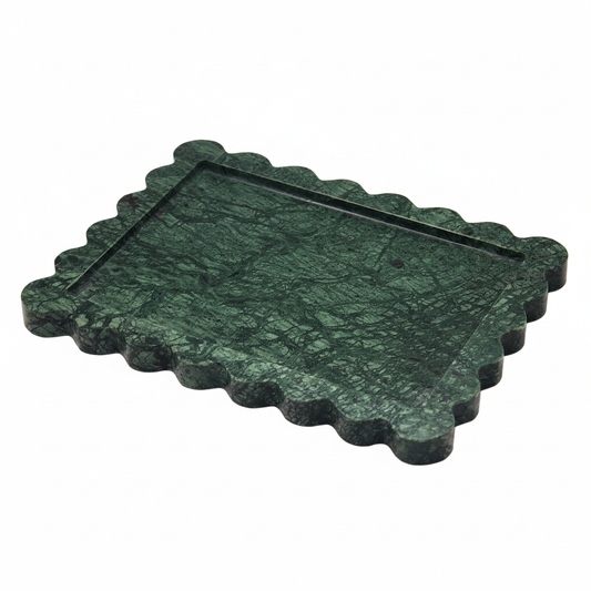 Green Marble Tray Square Product Photo