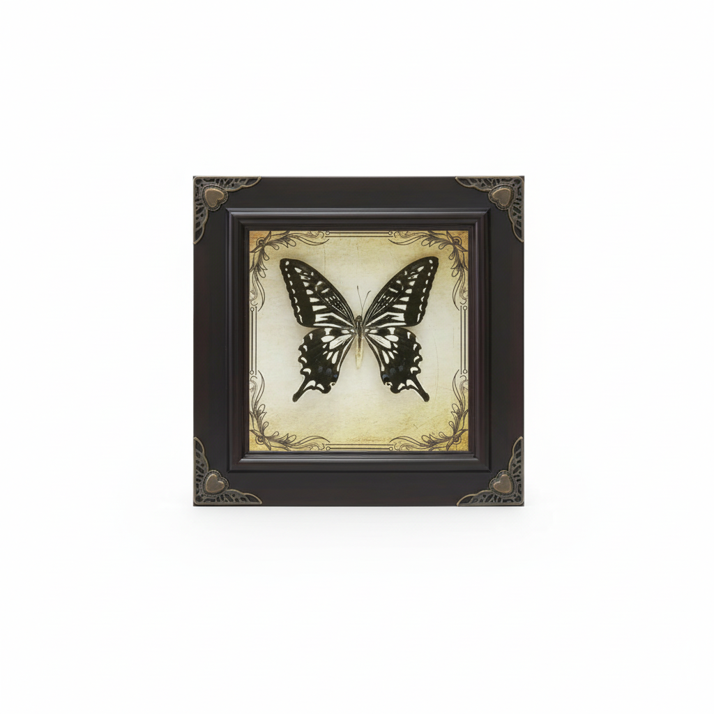 Handmade Butterfly Specimen Frame