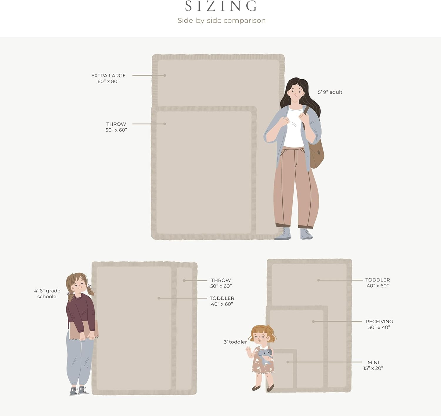 Saranoni Bamboni Luxury Throw Blanket — Oversized Caramel Plush Throw