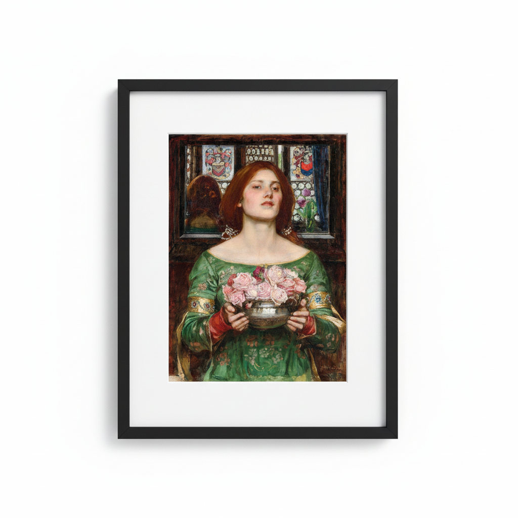 Romantic Wall Art - Black Frame