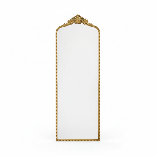 Vintage Baroque Floor Mirror