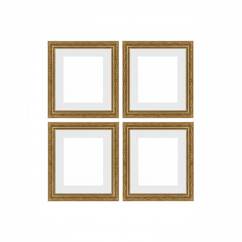 Vintage Gold Baroque Frames